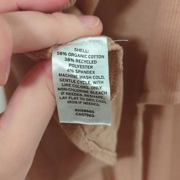 Nordstrom Open Edit Bodysuit Ribbed - Large - Picture 5 of 5